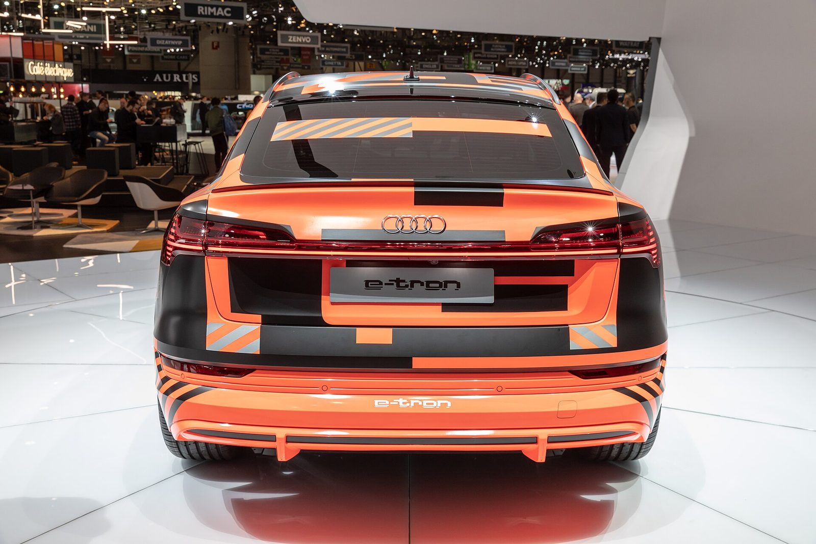 Audi e-tron Sportback — photo by Matti Blume, CC BY-SA 4.0, via Wikimedia Commons